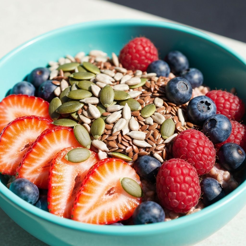 Makanan sehat dan segar